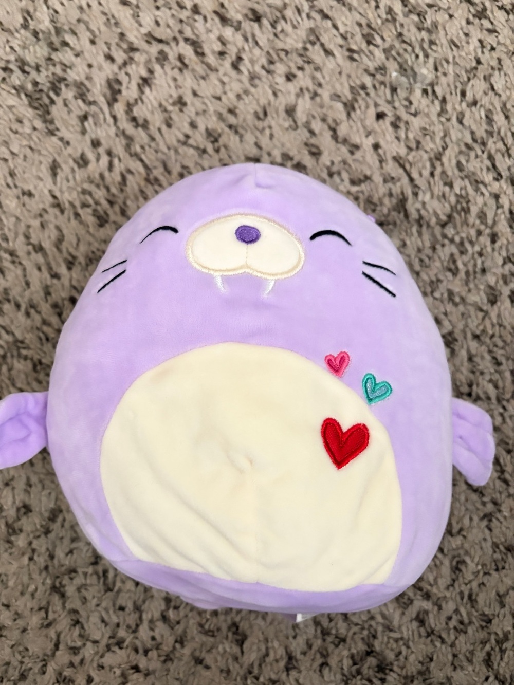 Squishmellow seal plushie